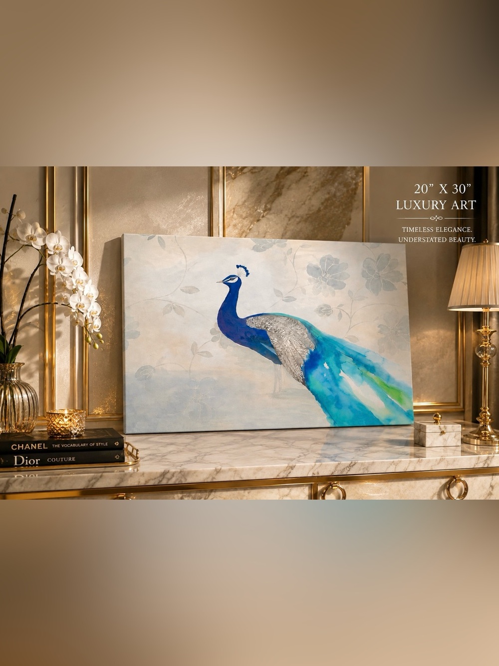 PEACOCK LUXURY ART